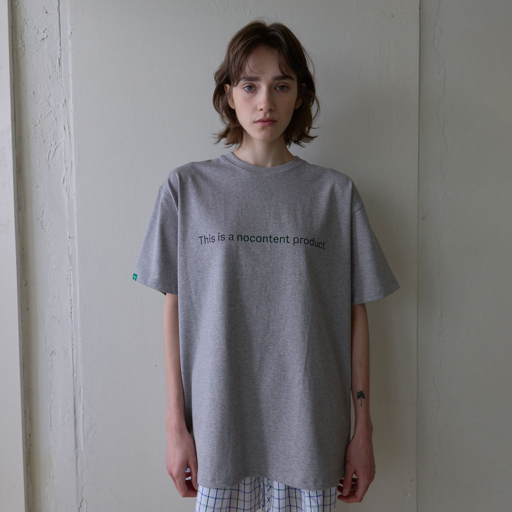 NOCONTENT 154. Nocontent Product T_Melange grey