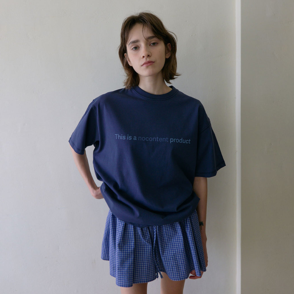 NOCONTENT 154. Nocontent Product T_Navy