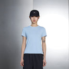 GOYOWEAR W LIGHT ASKIN LOGO SHORT SLEEVE (LIGHT BLUE)