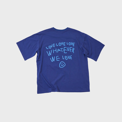 T SHIRT WE LOVE NAVY