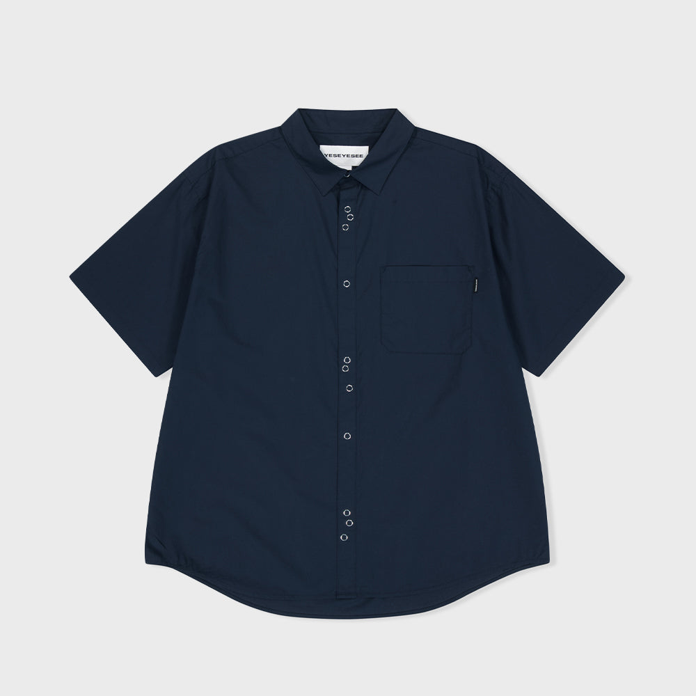 YESEYESEE Pinnacle S/S Shirt Navy