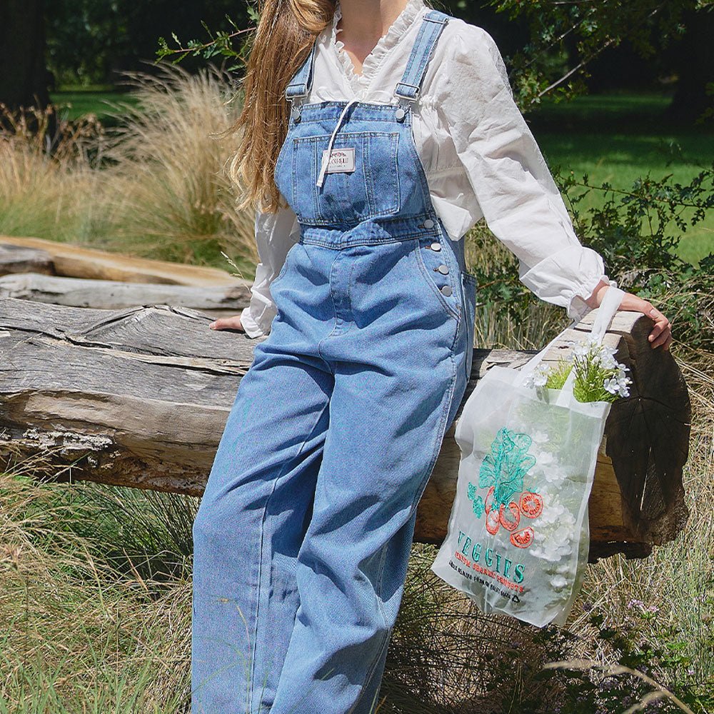 LANG&LU LANG&LU Jumpsuit Overall Denim Pants