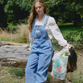 LANG&LU LANG&LU Jumpsuit Overall Denim Pants