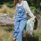 LANG&LU LANG&LU Jumpsuit Overall Denim Pants