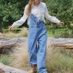 LANG&LU LANG&LU Jumpsuit Overall Denim Pants