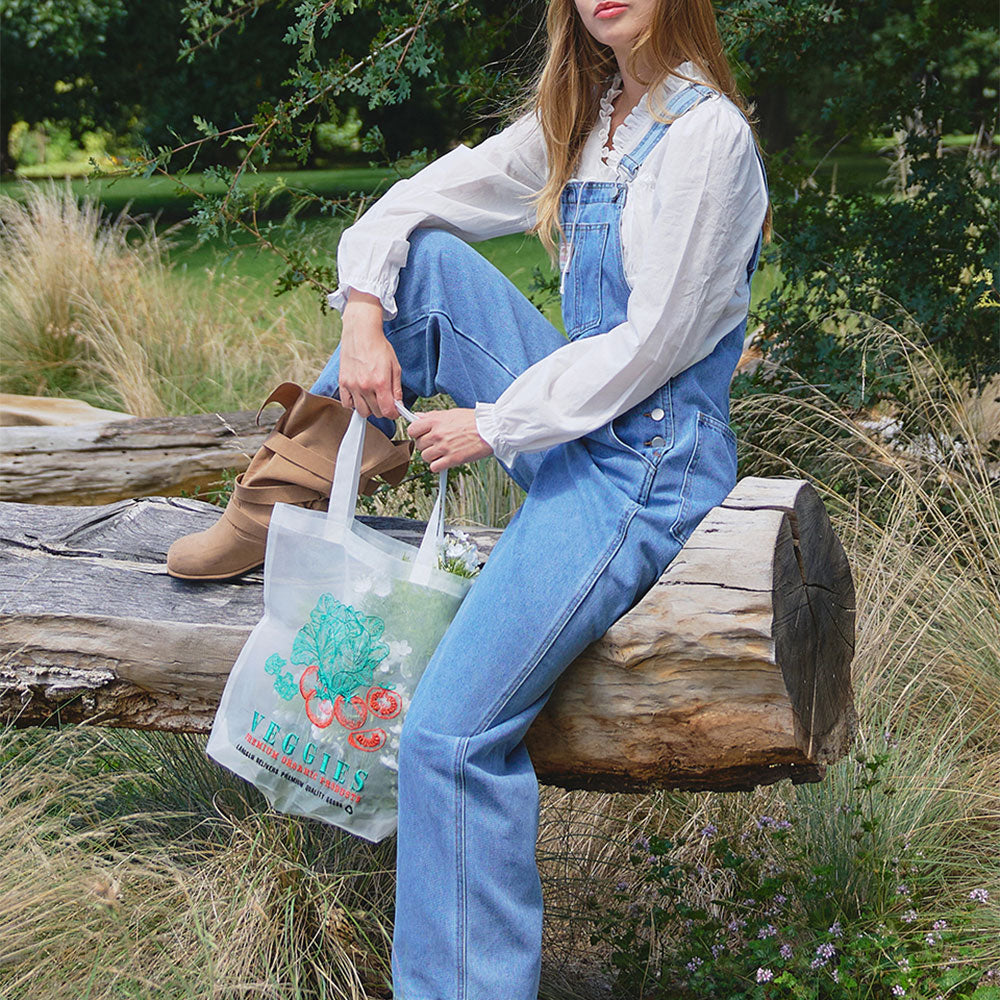 LANG&LU LANG&LU Jumpsuit Overall Denim Pants