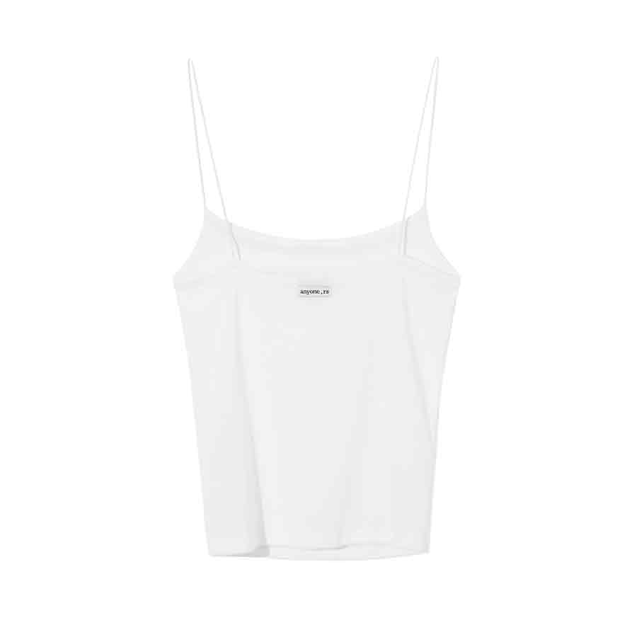 RENSE String Point Sleeveless White
