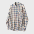 AVANDRESS May Check Shirt BLUE