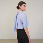 ON&ON High neck back tie blouse NEW6XB311_3color