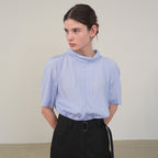 ON&ON High neck back tie blouse NEW6XB311_3color