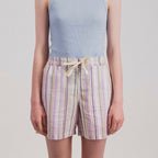 HOWLIN (W) PRIVATE SHORTS - FANTASY Violet Stripes