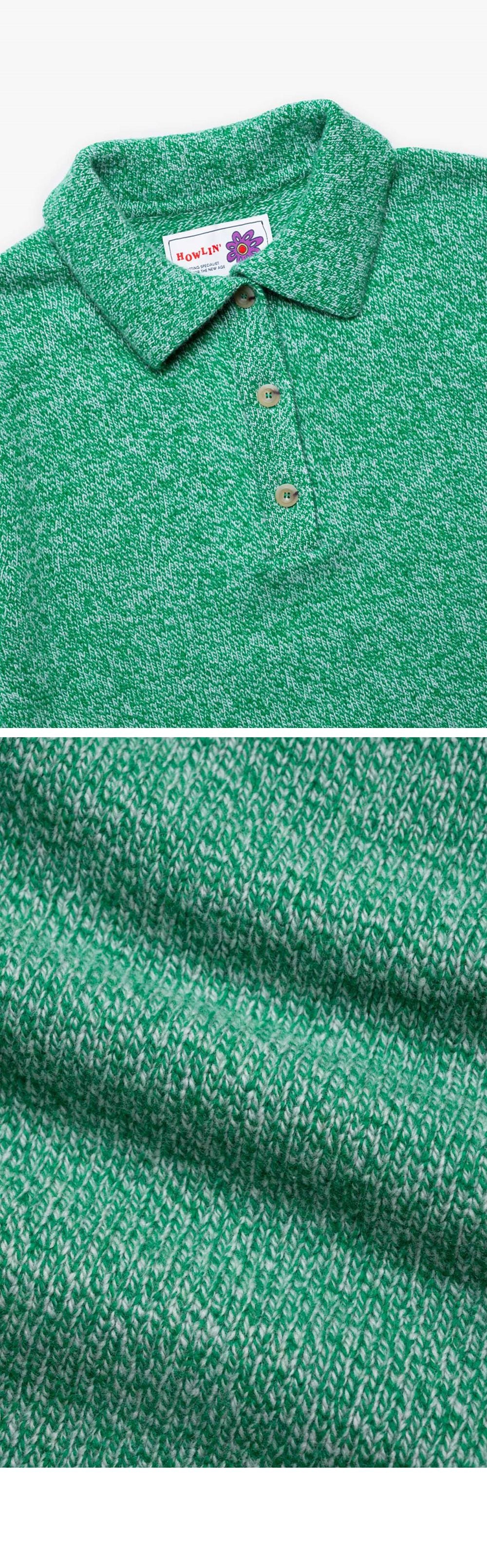 HOWLIN (W) HOT BUTTERED KNIT (Green Mix)