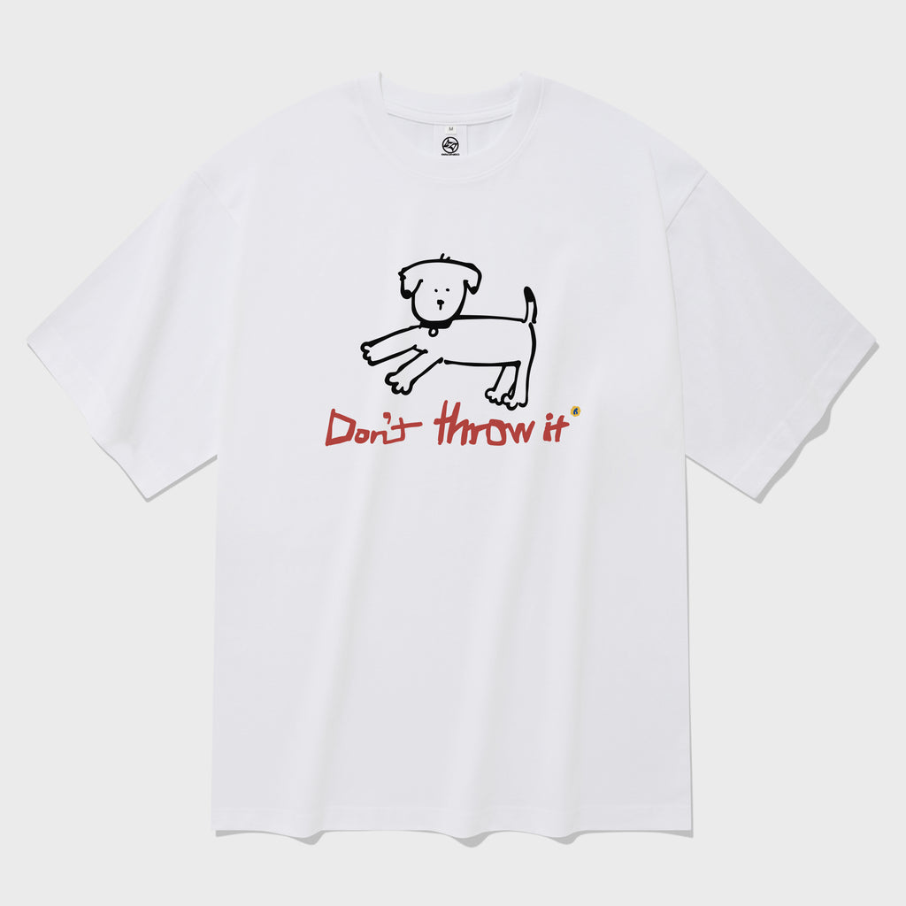 radineo Notice Short Sleeve T-Shirt White