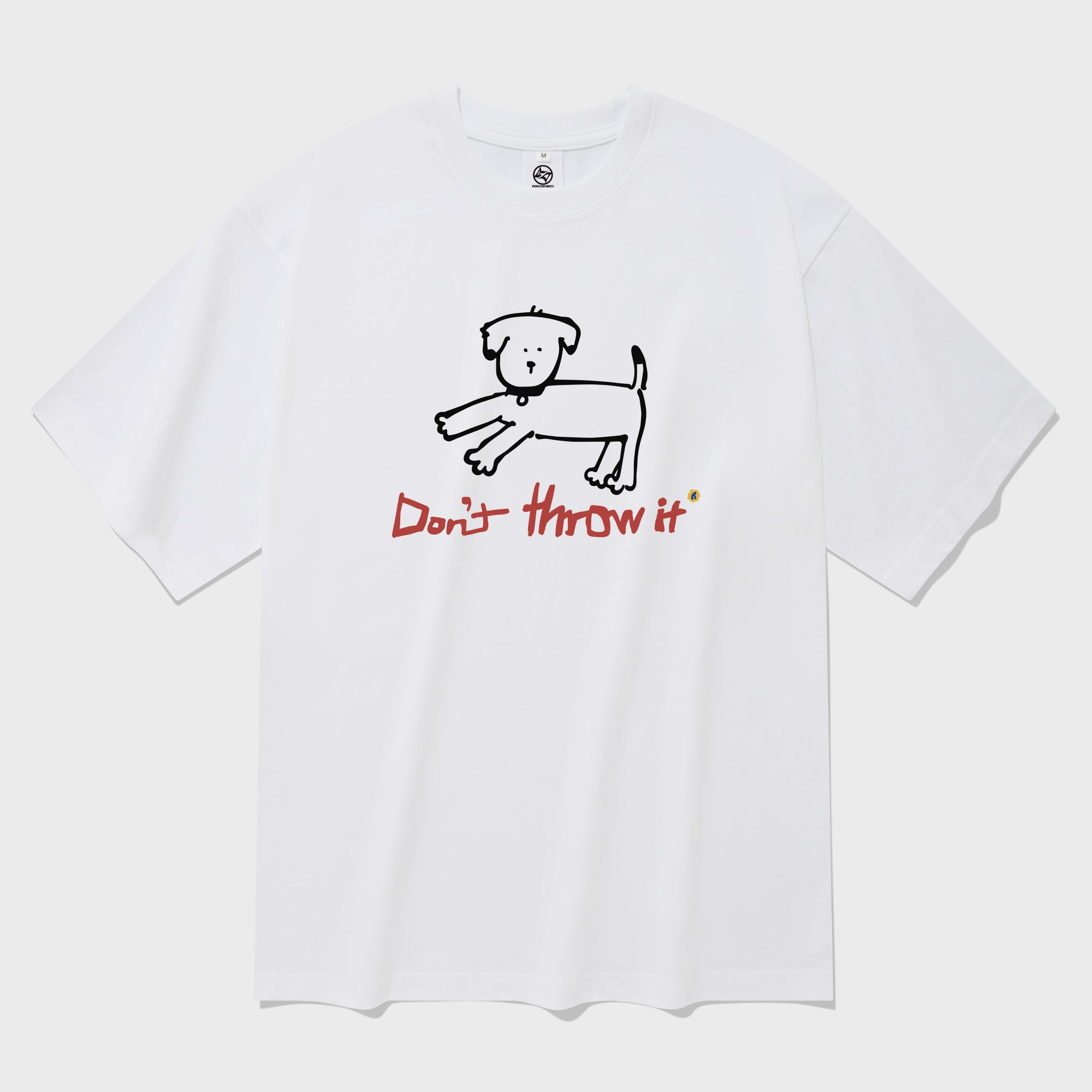 radineo Notice Short Sleeve T-Shirt White