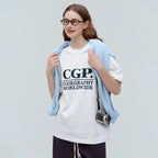 CGP Square logo short sleeve t-shirt_white