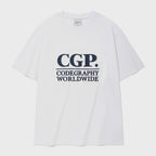 CGP Square logo short sleeve t-shirt_white