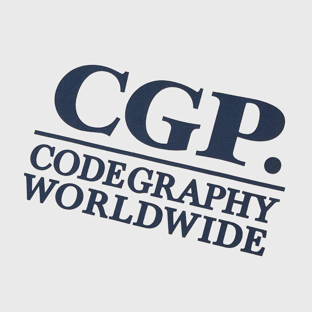 CGP Square logo short sleeve t-shirt_white
