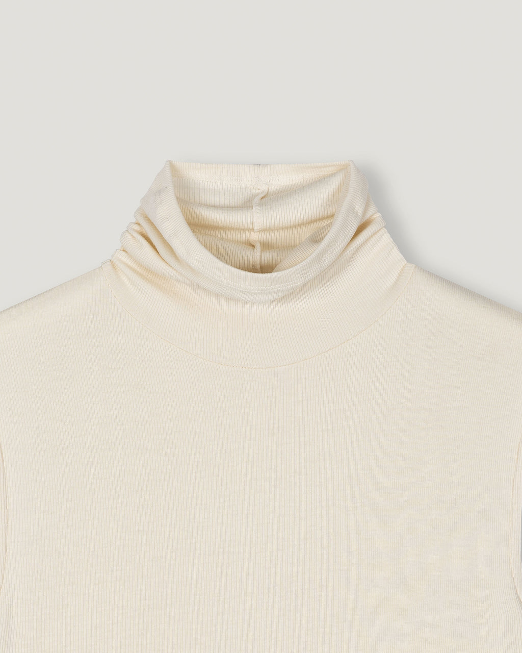 MUARMUS Lea Roll-neck Sleeveless [Ivory]