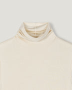MUARMUS Lea Roll-neck Sleeveless [Ivory]