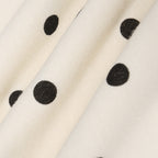 LEMONE [25th order] Polka dot Boat Neck T-shirt