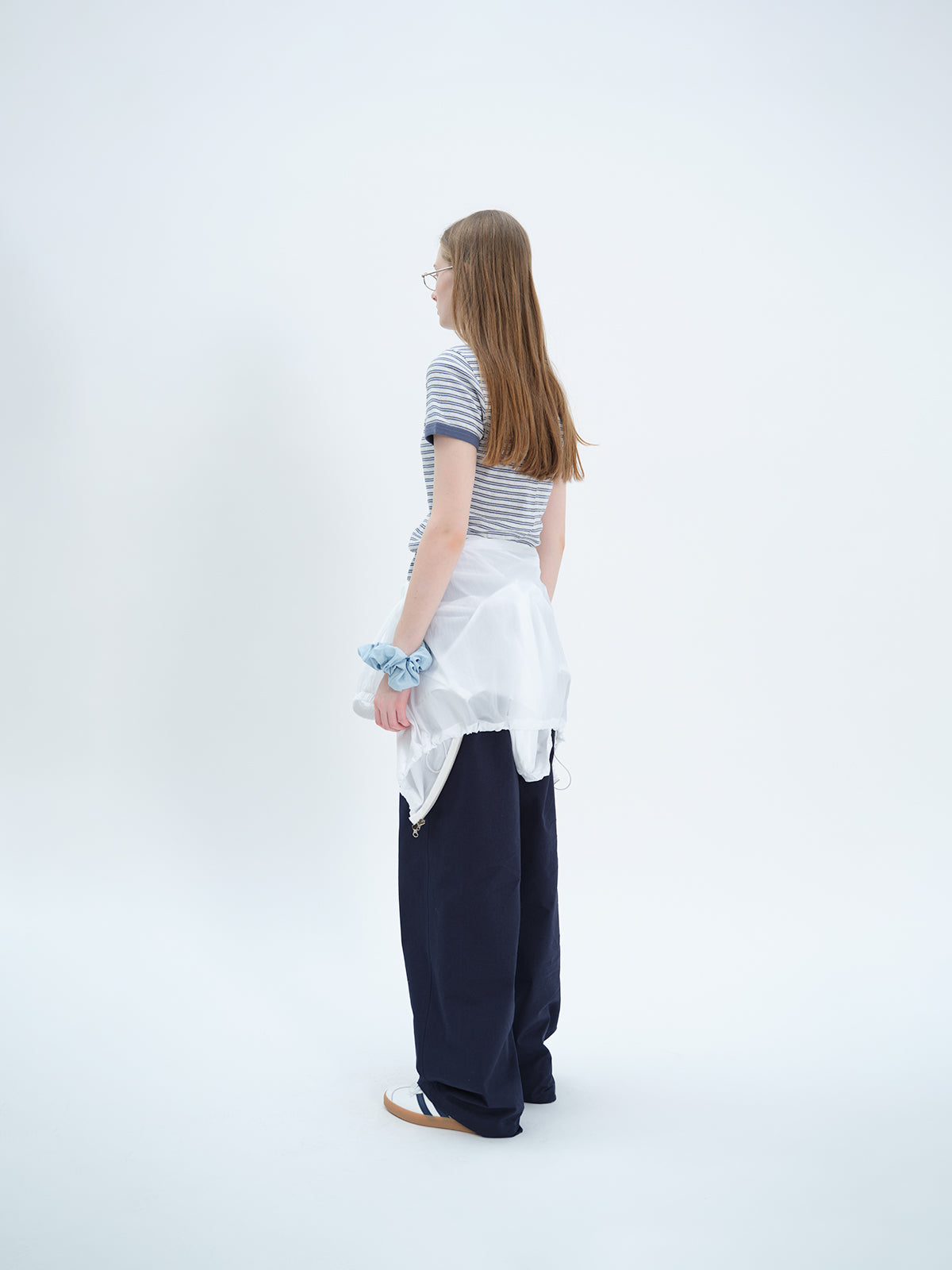 Tekto [7th] Peggy ringer t-shirt_blue