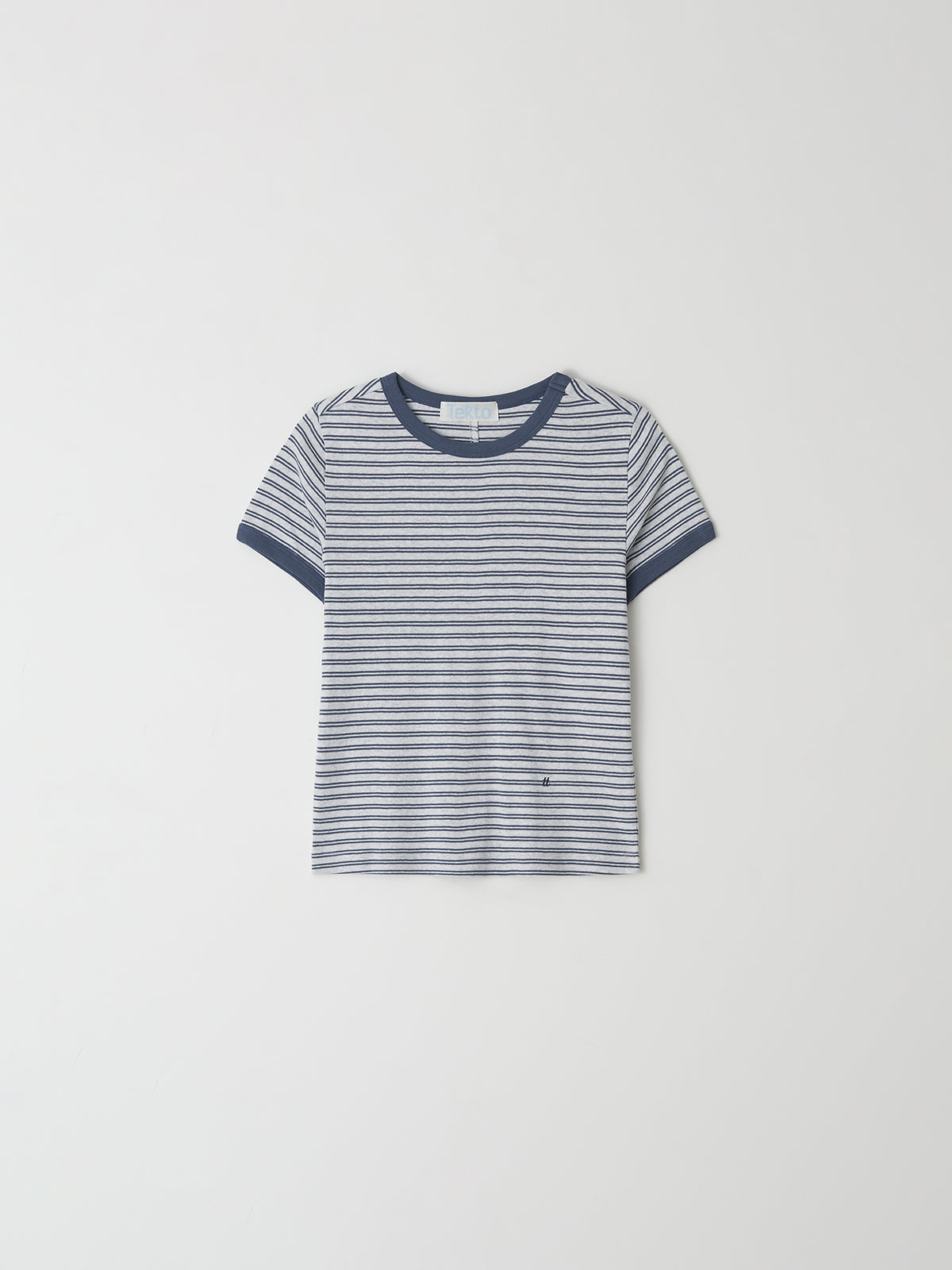 Tekto [7th] Peggy ringer t-shirt_blue