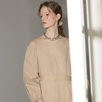 DEWL DEWL Jumpsuit Cut-out Volume Sleeve