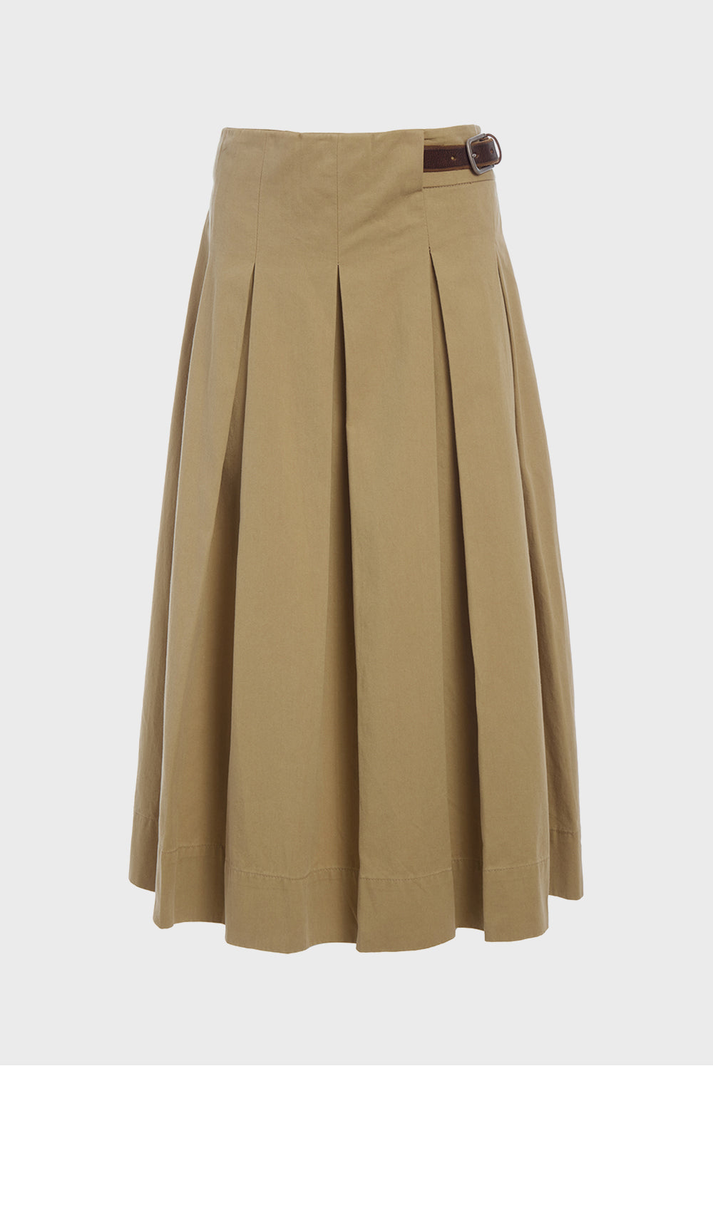 SEA NEW YORK (W) CAROLINA CHINO PLEAT SKIRT(Chino)