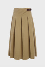 SEA NEW YORK (W) CAROLINA CHINO PLEAT SKIRT(Chino)