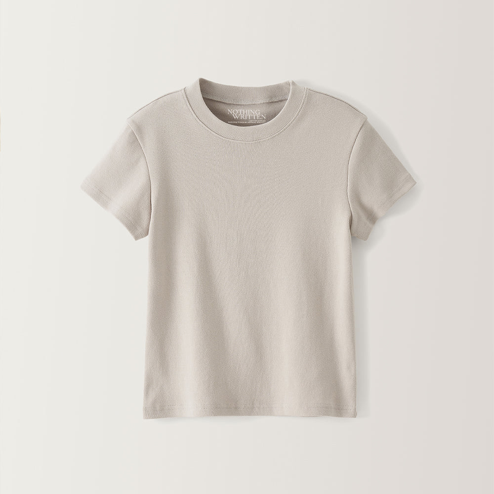 Nothing written 90s t-shirt (Beige)