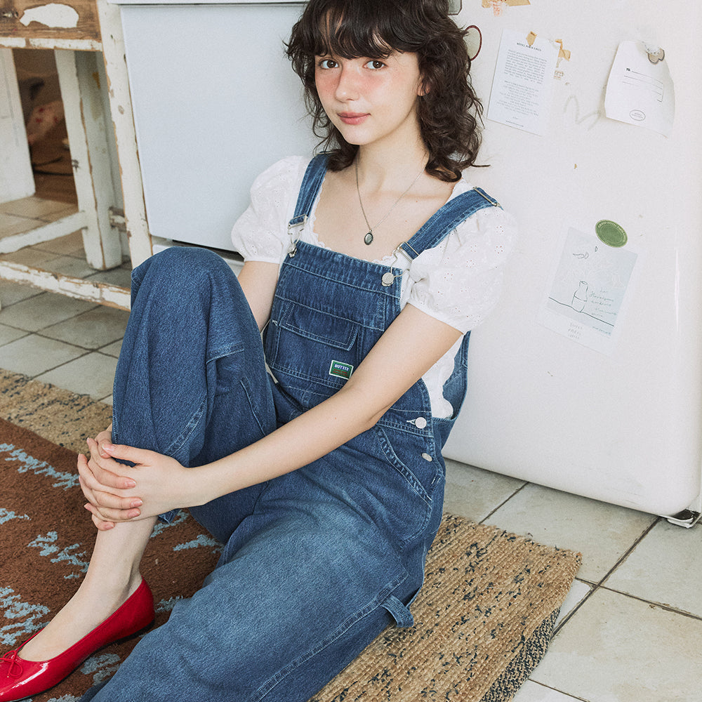 GREENBUTTER GREENBUTTER Jumpsuit Medium Blue