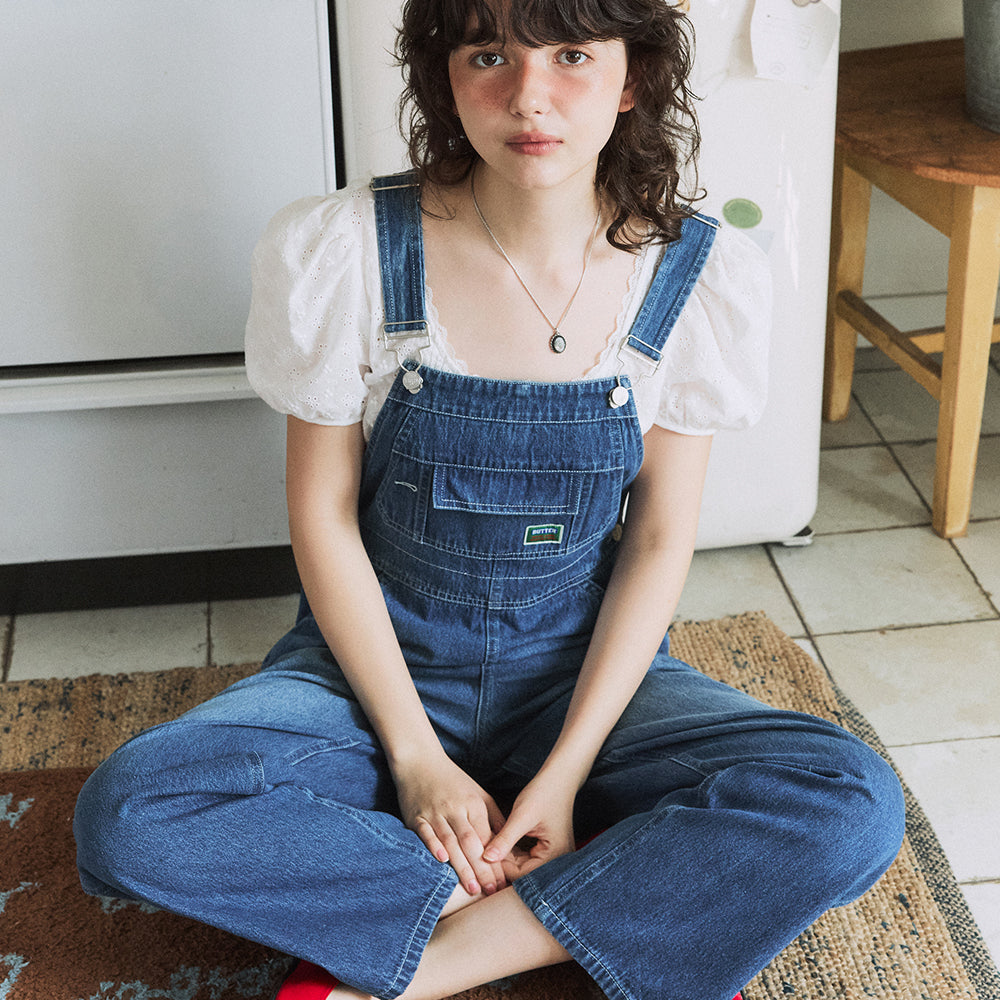 GREENBUTTER GREENBUTTER Jumpsuit Medium Blue
