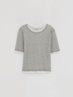 LOW TIDE [5th REORDER] LAYERED T-SHIRT (2color)