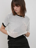 LOW TIDE [5th REORDER] LAYERED T-SHIRT (2color)