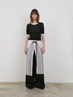 LOW TIDE [5th REORDER] LAYERED T-SHIRT (2color)