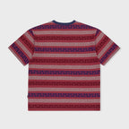 YESEYESEE Y.E.S Palm Jacquard Tee Red
