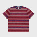 YESEYESEE Y.E.S Palm Jacquard Tee Red