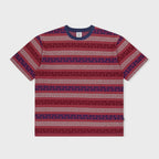 YESEYESEE Y.E.S Palm Jacquard Tee Red