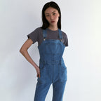 MMM MMM Denim Overalls Light Blue