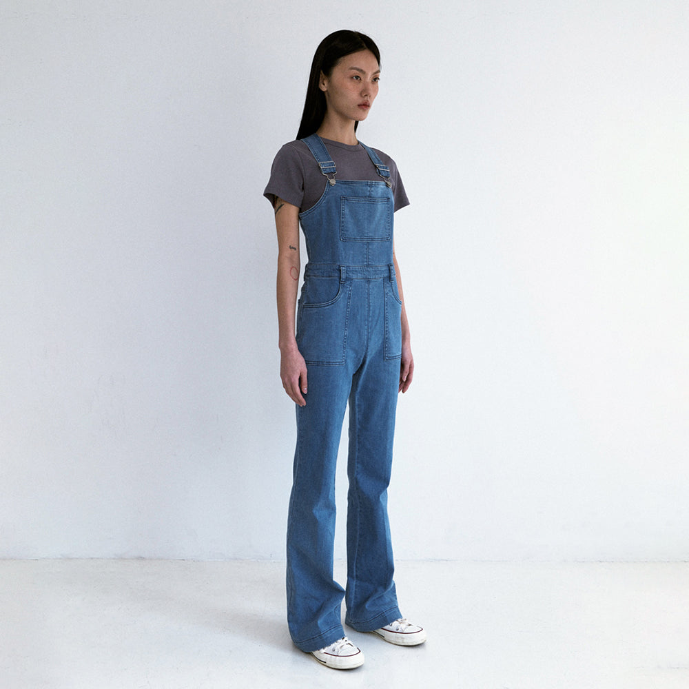MMM MMM Denim Overalls Light Blue