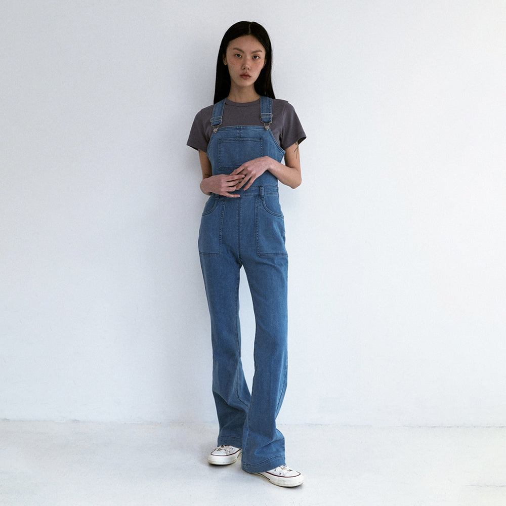 MMM MMM Denim Overalls Light Blue