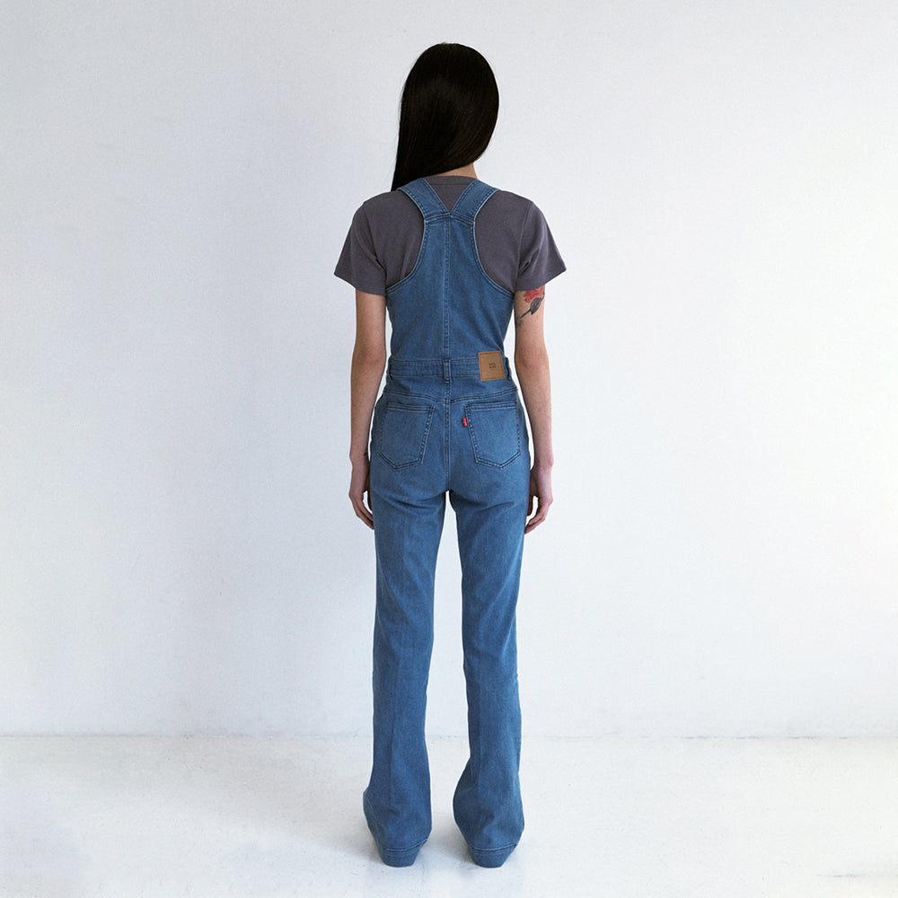 MMM MMM Denim Overalls Light Blue