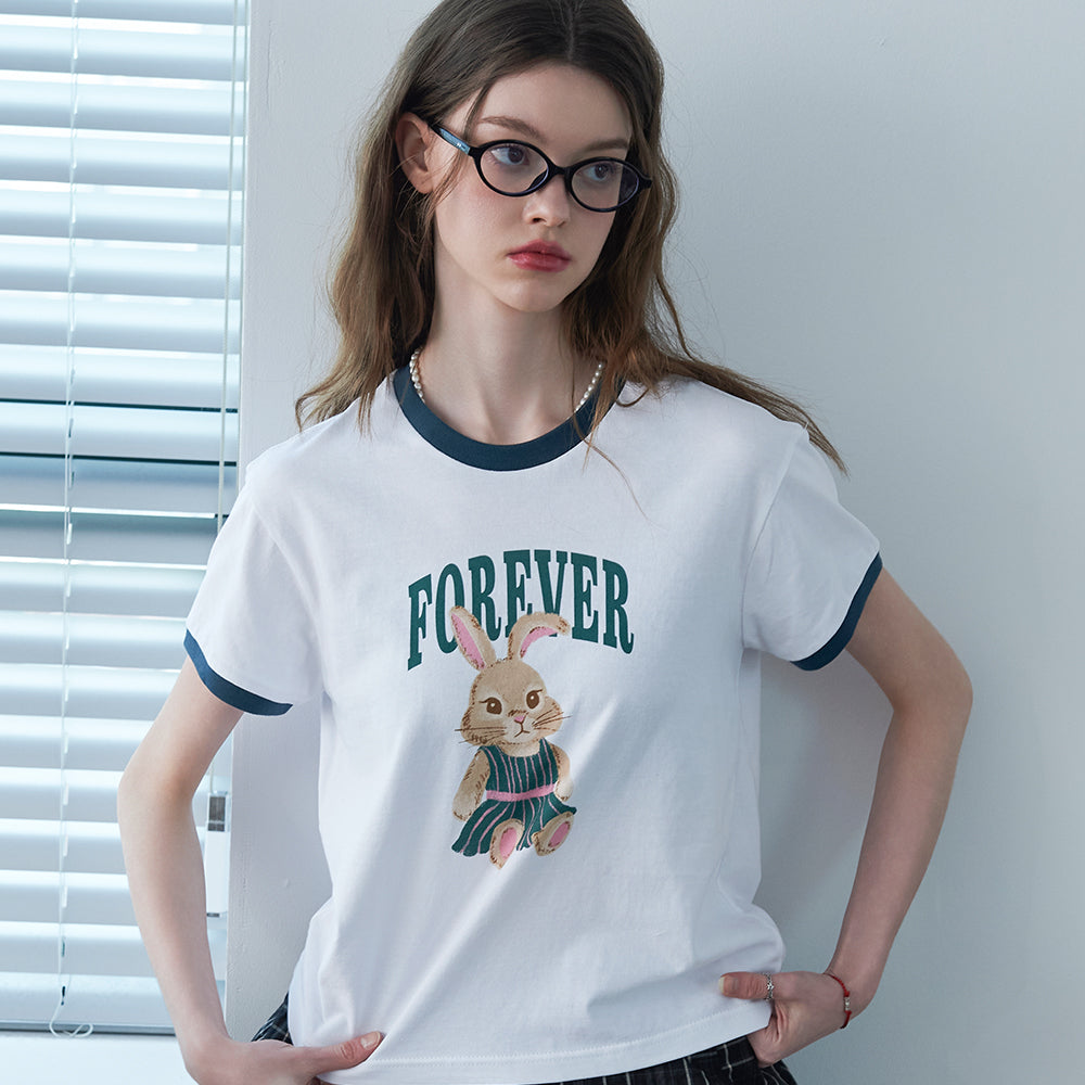 CPGN Forevery CROP Ringer Tea White
