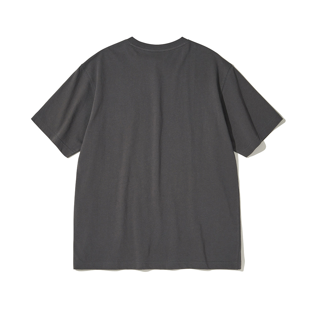 URBANDTYPE Affection Vintage Crack T-Shirt_Charcoal