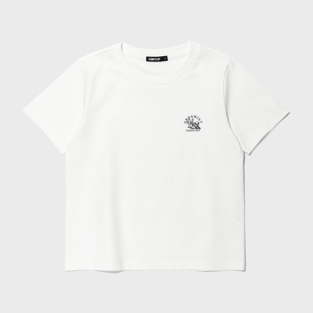 SIGNIFICANT Cowboy short sleeve t-shirt OFF WHITE (LP7TU439-001)
