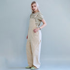 BITTERCELLS BITTERCELLS Dear Cotton Overall-Cream Jumpsuit