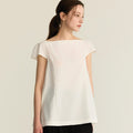 NOKSEOP minimal off-shoulder blouse_wh