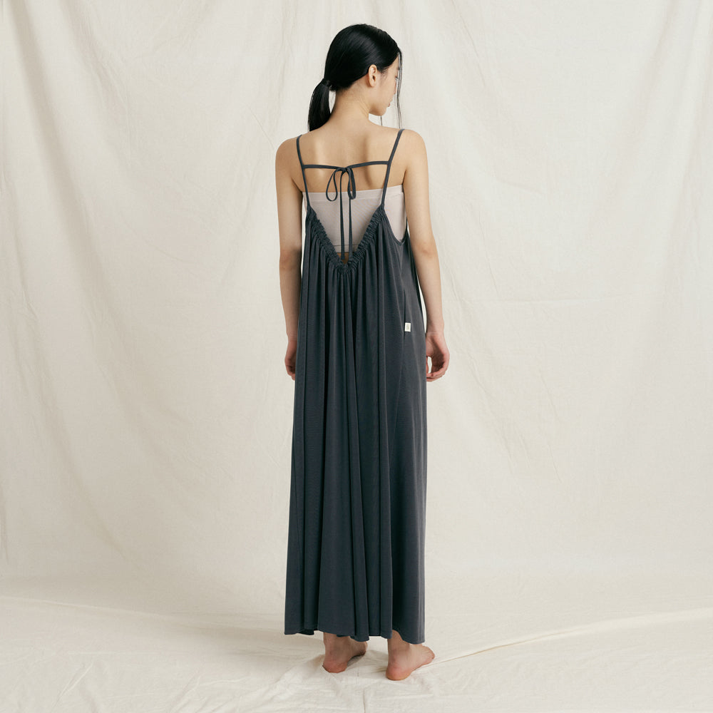 FRONT2LINE FRONT2LINE Vanda sand loose fit jumpsuit