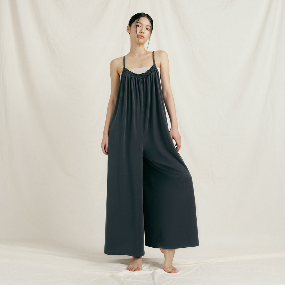 FRONT2LINE FRONT2LINE Vanda sand loose fit jumpsuit
