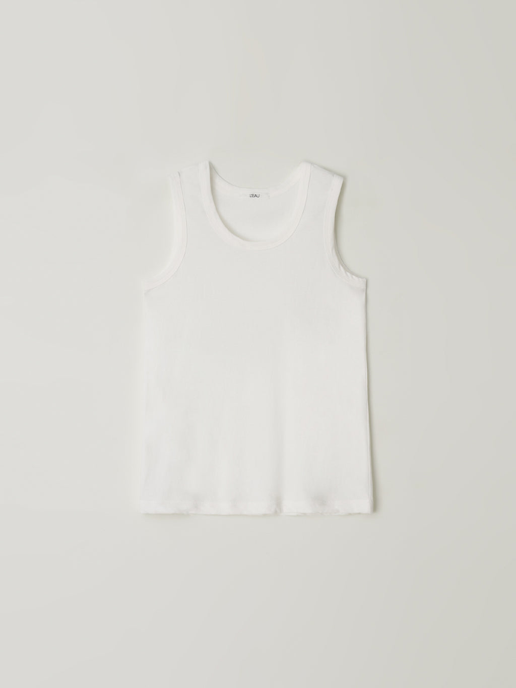 L'EAU Isaac cotton sleeveless_off white